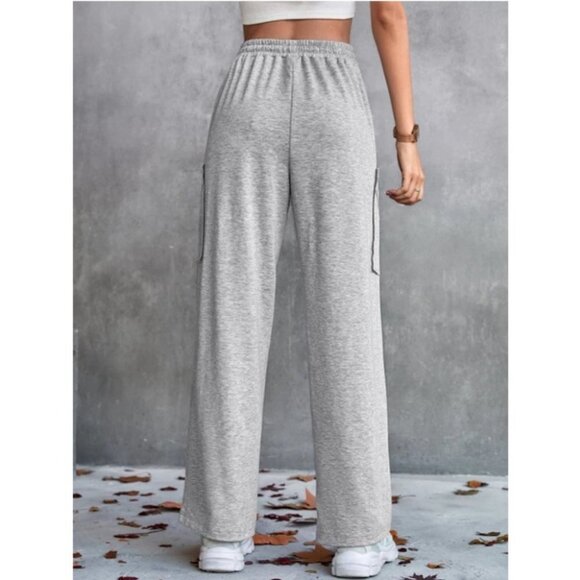 casual grey sweatpants fall winter casual - Picture 5 of 7